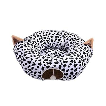 Imagem de Bothyi Brinquedos de tubo divertido para animais de estimação suprimentos para animais de estimação gatos cama redonda caverna para decoração de quintal sala de estar