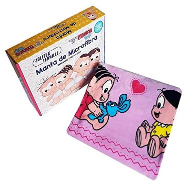 Imagem de Manta flannel bebê menina Turma da Mônica amiguinhas