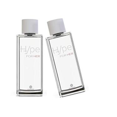 Imagem de Perfume Feminino Hype For Her 100 Ml Hinode Kit C/ 2und
