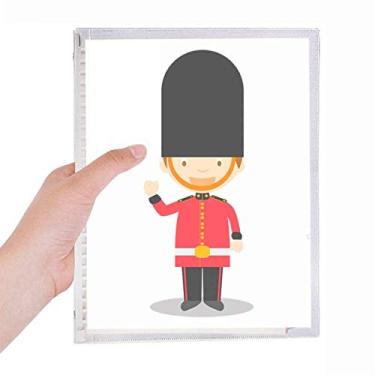 Imagem de Caderno de desenho Royal England com folhas soltas e diários recarregáveis