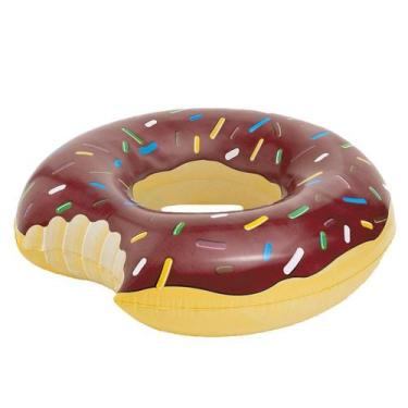 Imagem de Boia Circular Donut 60cm Marrom Wellmix