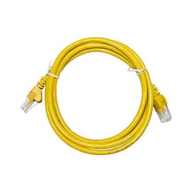 Imagem de Cabo de Rede Utp (patch Cord) Rj45 Cat 5e - 1,5 metros - Certificação Anatel - Amarelo