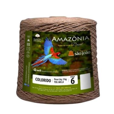 Imagem de Barbante Amazonia 2kg Fio 6 Crochê Tricô