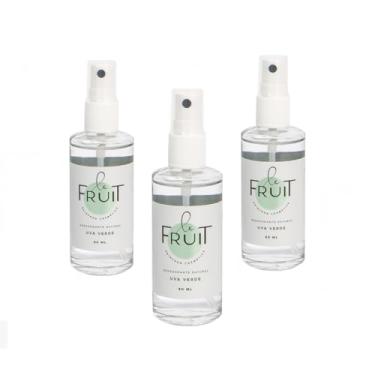 Imagem de KIT SAÚDE - 3 DESODORANTES NATURAIS E VEGANOS UVA VERDE - LE FRUIT COSMETICS