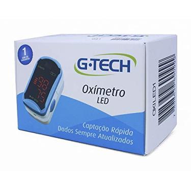 Imagem de Medidor De Saturação De Oxigenio E Frequencia Cardiaca + Estojo + Cordão + Pilhas GTECH Certificado Pela Anvisa