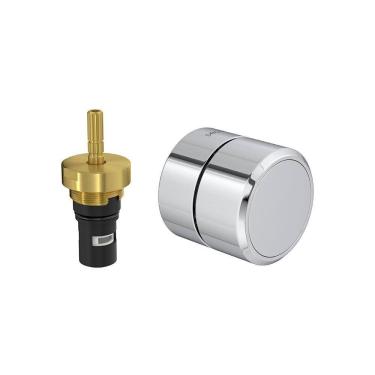 Imagem de Registro de Pressão You Cromado 1/2 3/4 60x60x56mm