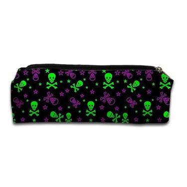 Imagem de Estojo Escolar Porta Lápis - Linha Caveira 003