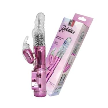 Imagem de VIBRADOR ROTATIVO VAI E VEM 36 VIBRAÇÕES USB (PINK)