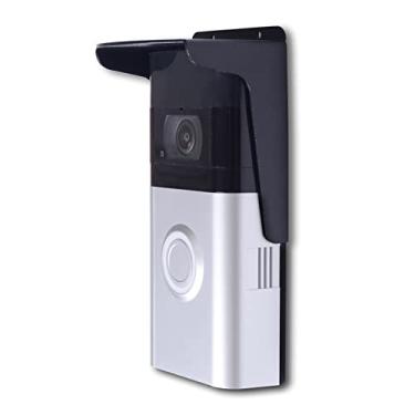 Imagem de Campainha capa de chuva anel capa antirreflexo, campainha de aço brilho proteção solar para anel 1/2/3/4/Pro/Pro2 (Pro)