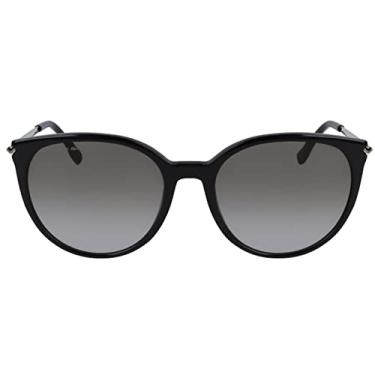 Imagem de Óculos de sol feminino Lacoste L928S Cat-Eye, preto, 56 mm