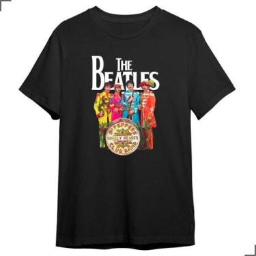 Imagem de Camisa Banda The Beatles Paul John Integrantes Rock Vintage - Asulb