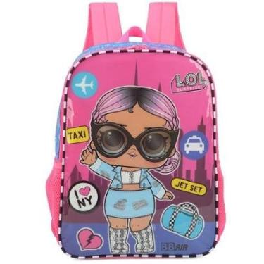 Imagem de Mochila Escolar Luxcel LoL 37971-Feminino
