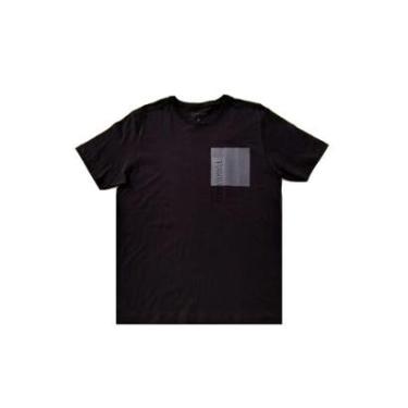 Imagem de Camiseta Individual Comfort Embossing Preto Tam. XGG-Masculino