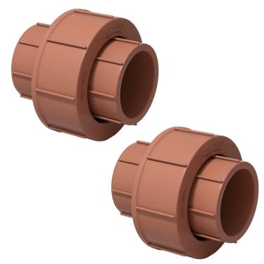 Imagem de Kit Com 2 União Soldável 50Mm - Akato