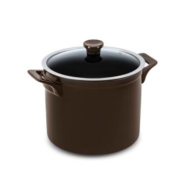 Imagem de Ceraflame Caçarola Alta Clear 24cm 7500ml (Indução) - Chocolate