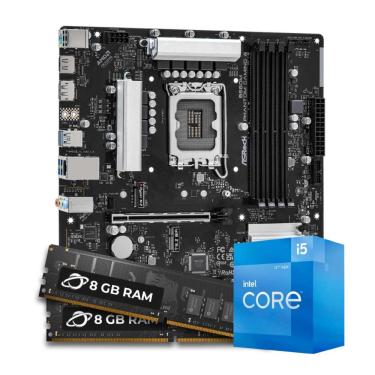 Imagem de Kit Upgrade Processador Intel® Core™ i5 12400F + Placa Mãe Asrock B660M PG  + Memória 16GB DDR4