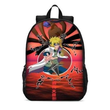 Imagem de MOCHILA ESCOLA INFANTIL JUVENIL ANIME NARUTO-Unissex