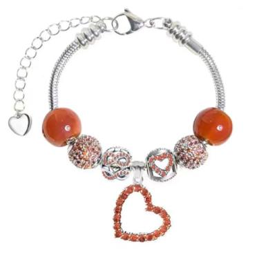 Imagem de White Birch Pulseiras Pandora Fit para mulheres, amor infinito para mulheres, Pedra preciosa, Zircônia cúbica