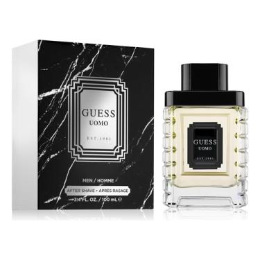 Imagem de Perfume Pós-barba Guess Uomo Para Homens 100ml, Fresco E Ele Uomo Eau de Toilette Cologne Spray For Men