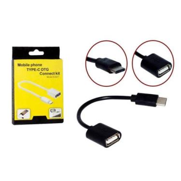 Imagem de Cabo USB Femea Para Type C Otg 15 Centimetros - Lotus