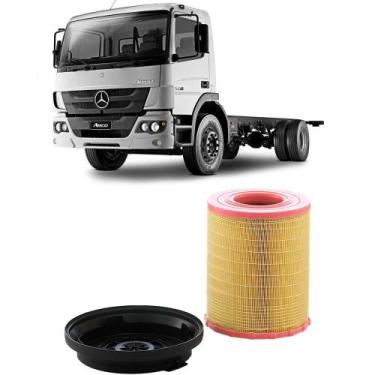 Imagem de Filtro Ar Mercedes Benz Atego OM 904 2005 a 2012 MANN-FILTER C29010