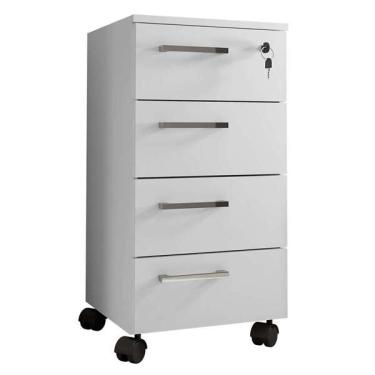 Imagem de Gaveteiro 4 Gv Paris Branco