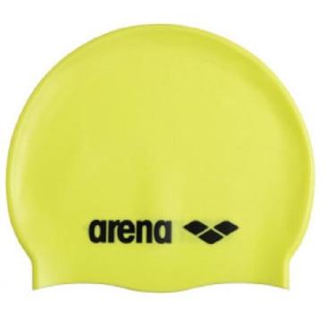 Imagem de Touca Para Natação Classic Silicone Arena, Verde fluorescente