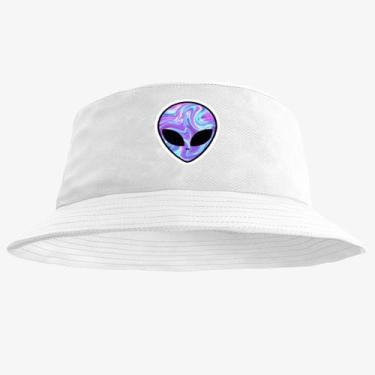 Imagem de Chapéu Bucket Hat Estampado ET Roxo - MP Moda Masculina, Único, Branco
