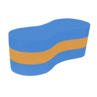 Imagem de Flutuador Pullbuoy De Natação 100% EVA Rythmoon, Azul, Laranja