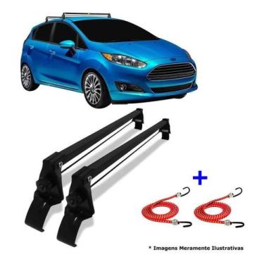 Imagem de Rack Teto + 2 Elasticos New Fiesta Sedan E Hatch Ano 2013 A - Vhip