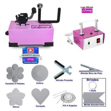 Imagem de Maquina De Laços - Máquina De Cortar Fita Fuxico - Kit Show - Artmaq