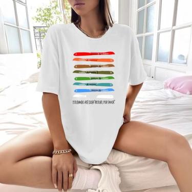 Imagem de Camisa Camiseta Feminina Estampada Bisturi Por Favor 100% Algodão Fio 