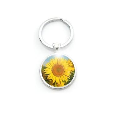 Imagem de Chaveiro Foto da Flor Girassol - RECANTOASTRALSITE