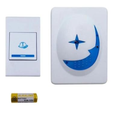 Imagem de Campainha Wireless Sem Fio Residencial Resistente Sol e chuva - DRSCKN