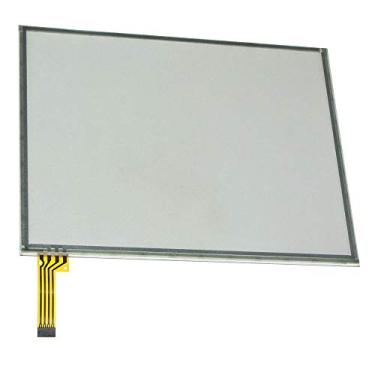 Imagem de Painel digitalizador de vidro para tela sensível ao toque para Dodge Ram 1500 2500 3500 chassis Cab 2013-2017 Uconnect 3C 8,4 polegadas 8.4A VP3 RA3 e 8.4AN VP4 RA4 Radio Stereo Receivers Audio Video System GZTAUTO