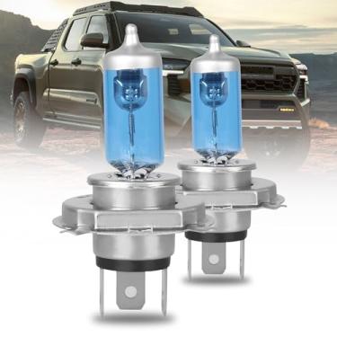 Imagem de Serve para TOYOTA TACOMA (1997-2015) 9003/H4 lâmpadas de halogêneo de feixe alto/baixo, lâmpadas de substituição de 300% de brilho, iluminação plug n-play para carros, caminhões e SUVs, luz branca