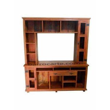 Imagem de Estante Rústica Master em Madeira de Demolição - Cód 1093 - Barrocarte