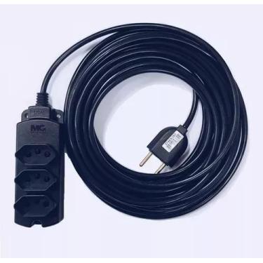 Imagem de Extensão Elétrica Reforçada 25metros 10/20a Cabo Pp 2x2,5mm - wv