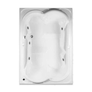 Imagem de Banheira Dupla Hortega com hidro em acrílico - Só Banheiras, 1,87X1,22