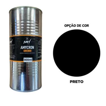 Imagem de Amycron 900ml - tinta para couro (loja oficial), PRETO