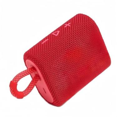 Imagem de Mini Caixa Bluetooth Portátil GO3 (vermelho)