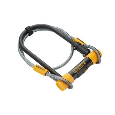 Imagem de OnGuard Bulldog DT U-Lock com cabo Cinch Loop de 1,2 m (preto, 11 x 22 cm)