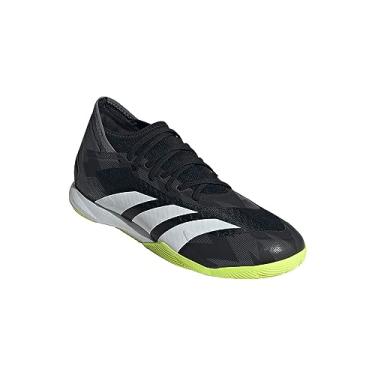 Imagem de adidas Predator Accuracy.3 Tênis interno/futsal, Core Black/Team Solar Yellow/Grey, 9 Women/8 Men