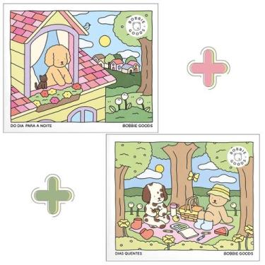 Imagem de Kit Livro de Colorir Bobbie Goods Oficial: Dias Quentes (Spring Summer
