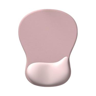 Imagem de GOZOPO - Mouse Pad, mouse pad ergonômico de gel com descanso de pulso, tapete de mouse de computador confortável para laptop, mouse para alívio da dor com base de poliuretano antiderrapante, proteção