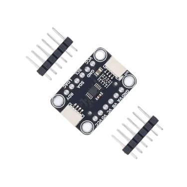 Imagem de Placa de Conversor Digital para Analógica de 4 Vias, Quadra de Placa DAC de 4 Vias Digital para Conversor Analógico Placa de 12 Bits DAC, Conversores Digitais-analoges