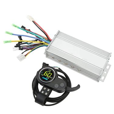 Imagem de Kit de Controlador de Motor de Scooter Elétrico de 1000W Com Cor Redonda do Painel LCD do Painel de Polegar para o Polegar de Bicicleta Completa para Scooters 48V 60V