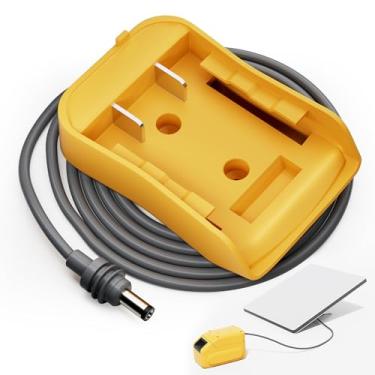 Imagem de RVMARINEPAT Para Starlink Mini Dc Power Cable Para Carregador Adaptador 3.2Ft 18Awg Cord, Solução De Energia Eficiente Para Configuração Starlink Portátil