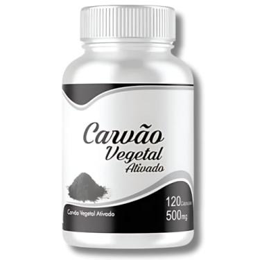 Imagem de Carvão Vegetal Ativado (ALTA CONCENTRAÇÃO) 120 Cápsulas 500mg