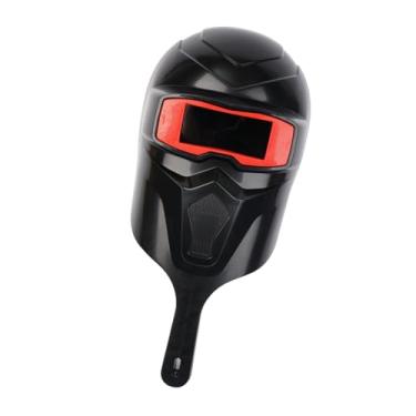 Imagem de YsXoWiui Capacete de solda portátil, máscara de soldador confortável com proteção contra a proteção contra a proteção dos olhos para soldagem de arco Mulheres, Preto